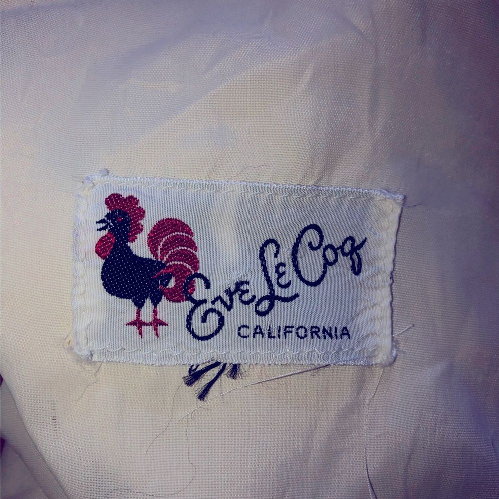Eve Le Cog California Vintage 60s 70s GoGo girl dress Sz S - Picture 4 of 8